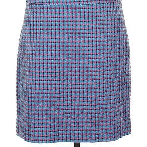 Marc By Marc Jacobs Plaid Blue and Pink Mini Skirt